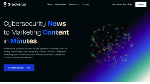 Gracker AI - SEO inteligente y análisis competitivo para marketing de ciberseguridad B2B - Logo