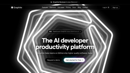 Graphite - Revisión de código inteligente y fusión automática para colaboración en equipo - Logo