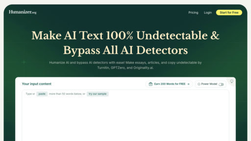 Humanizer.org - Herramienta de texto humanizado - convertir contenido artificial en escritura natural - Logo