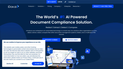 iDox.ai - Plateforme sécurisée de gestion documentaire, protège automatiquement les données sensibles - Logo