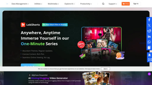 iMyFone - Smart data recovery and system repair tools for iOS, Android, Windows, Mac - Logo