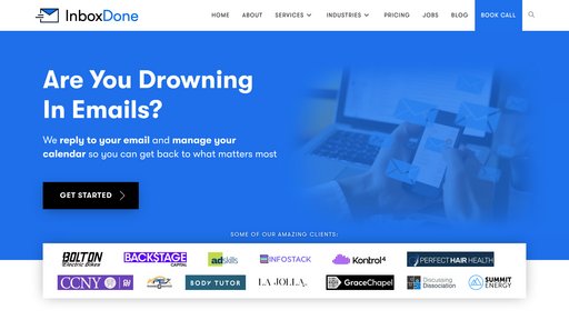InboxDone - Gestión inteligente de emails con dos asistentes para automatización - Logo