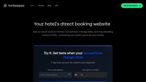Innkeeper - Tarificación inteligente y servicios automatizados para hoteles independientes - Logo