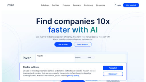 Inven - Intelligent M&A platform scanning global data to identify targets and insights - Logo