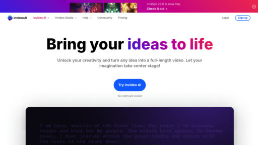 InVideo - Creación de videos inteligente con edición automática y plantillas - Logo