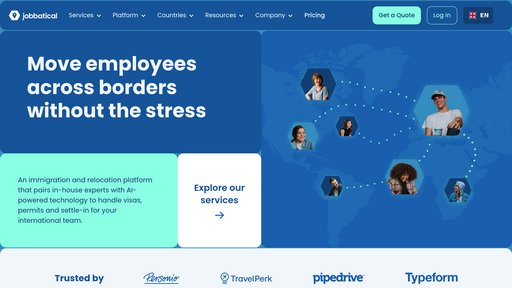 Jobbatical - Plateforme de mobilité internationale automatisant visas et immigration - Logo