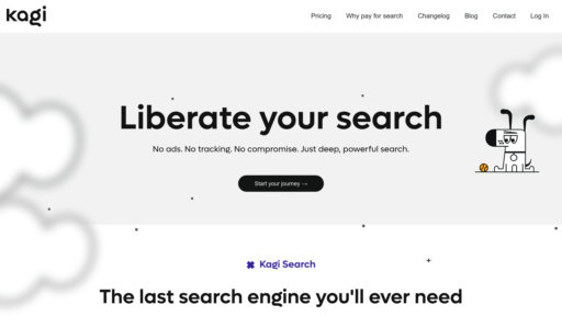 Kagi - Buscador premium con asistente IA y protección de privacidad completa - Logo