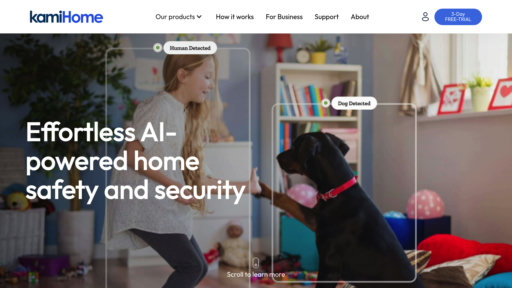 Kami Home - Seguridad doméstica inteligente, detecta personas y mascotas, alertas inmediatas - Logo