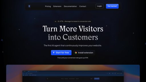 Keak - 智能A/B测试平台，自动优化网站转化率 - Logo