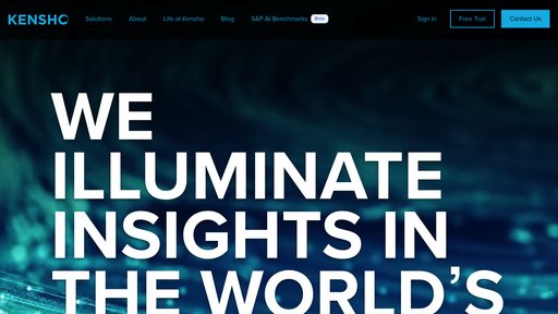 Kensho - Intelligent audio transcription and document analysis for business insights - Logo