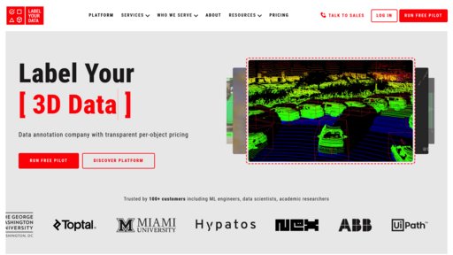 Label Your Data - 智能数据标注平台，多模态标注与全球资源服务 - Logo