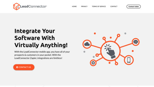 LeadConnector - Solution CRM intelligente avec gestion automatique des prospects et intégrations multiples - Logo