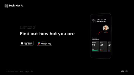 LooksMax AI - Análisis facial inteligente para mejora personalizada de apariencia - Logo