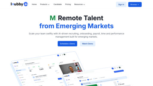 Loubby AI - Plataforma inteligente de gestión de talento automatizando contratación y rendimiento - Logo