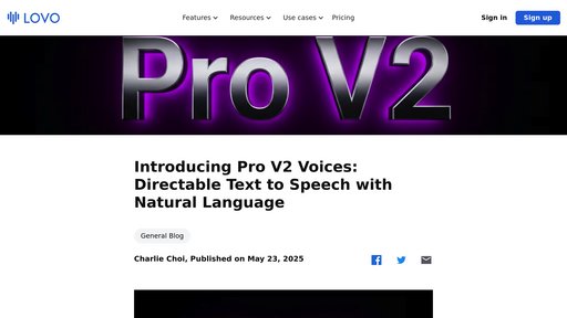 LOVO AI - Generador de voz IA con 500+ voces realistas en 100+ idiomas - Logo