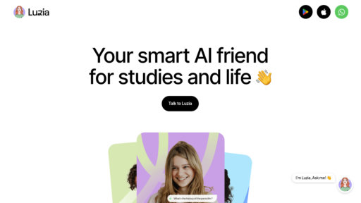 Luzia - Assistant intelligent avec chat vocal et texte sur plusieurs plateformes - Logo