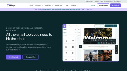 Mailjet - Plataforma de email marketing con edición colaborativa y optimización de entregabilidad - Logo