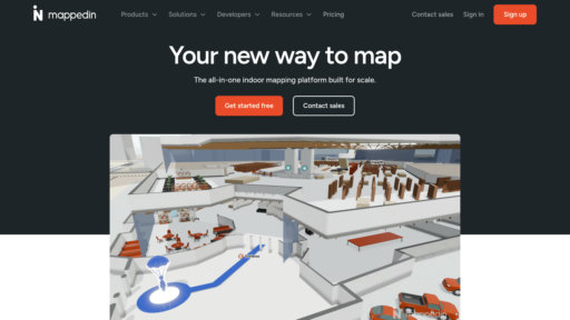 Mappedin - Mapas 3D interiores inteligentes con navegación en tiempo real - Logo