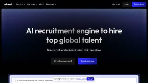 micro1 - Plataforma de contratación inteligente para ingenieros globales destacados - Logo