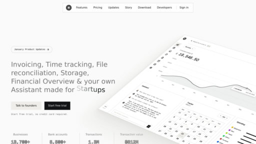 Midday - Business management suite automating financial and administrative workflows - Logo