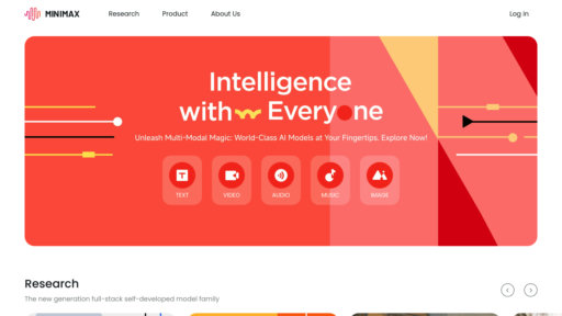 MiniMax AI - Plataforma de creación inteligente para generar videos y animar imágenes - Logo