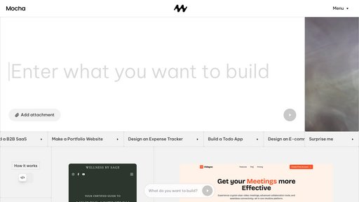 Mocha - 无代码开发平台，自然语言生成全栈应用 - Logo