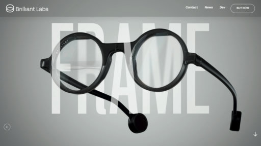 Monocle - Plataforma abierta de gafas AR inteligentes con pantalla avanzada - Logo