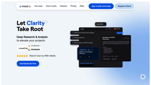 MOOL - Financial research platform with global data and smart document creation - Logo