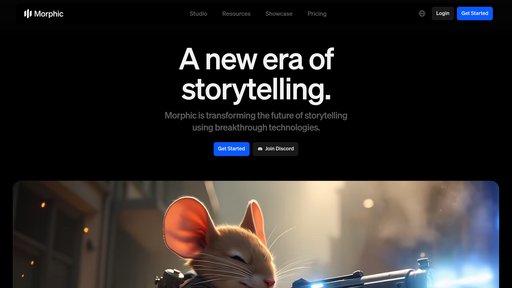 Morphic - Plataforma inteligente de generación de video e imágenes para narrativa visual colaborativa - Logo