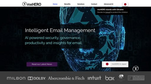 mxHERO - Plataforma gestión email con almacenamiento seguro y automatización - Logo