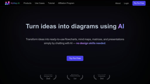 MyMap.AI - Crea mapas mentales y diagramas de flujo mediante conversación natural - Logo