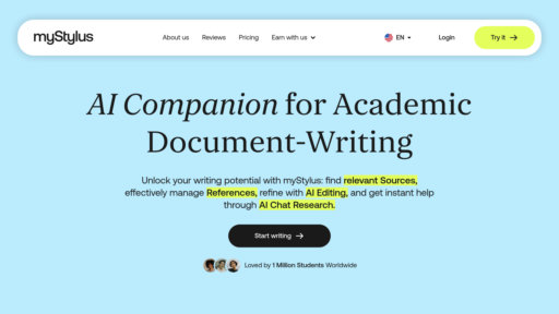 myStylus AI - Plataforma de escritura académica inteligente con generación automática de citas - Logo