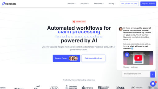 Nanonets - Plateforme intelligente de traitement de documents avec extraction automatique - Logo