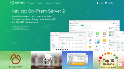 Navicat Premium - Cross-platform database management for multiple database types - Logo