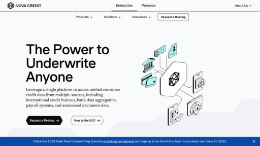 Nova Credit - Conversión de crédito global para inmigrantes accediendo a servicios financieros en EE.UU. - Logo