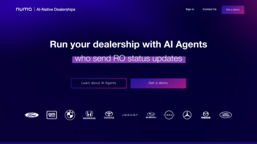 Numa - Plateforme IA pour concessionnaires: communication client automatisée et vente - Logo