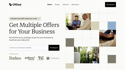 OffDeal - Intelligent M&A platform matching companies with strategic acquirers - Logo