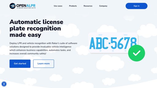 OpenALPR - Software de reconocimiento de matrículas vehiculares en tiempo real - Logo