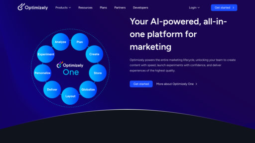 Optimizely - Plataforma de experiencia digital con pruebas inteligentes y personalización - Logo