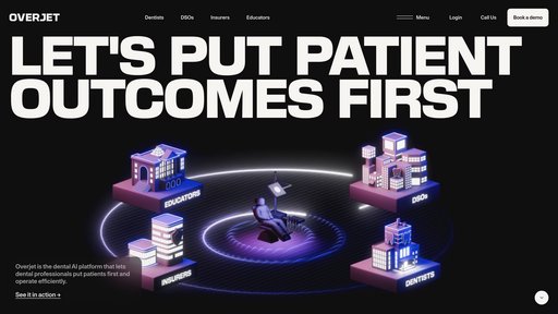 Overjet AI - Análisis inteligente de radiografías dentales para diagnóstico preciso - Logo