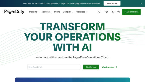 PagerDuty - Alertas inteligentes y gestión automatizada de incidentes operativos - Logo