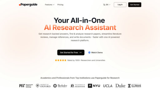 Paperguide - Búsqueda de literatura inteligente y escritura automatizada para investigación académica - Logo