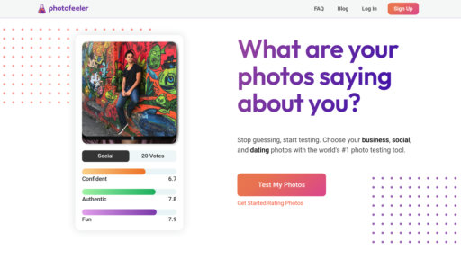 Photofeeler - Analyseur de photos intelligent pour optimiser vos images de profil professionnelles et sociales - Logo
