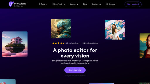 Photoleap - App de edición de fotos inteligente con herramientas profesionales - Logo