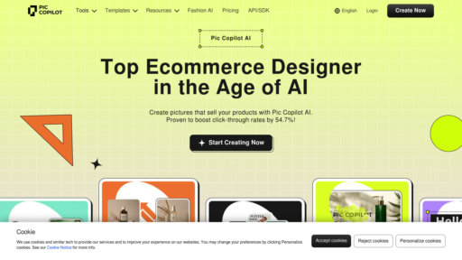 Pic Copilot - Eliminación de fondos y pruebas virtuales para presentación de productos - Logo