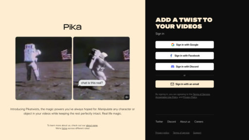 Pika Art - Herramienta de creación de video para texto a video y animación - Logo