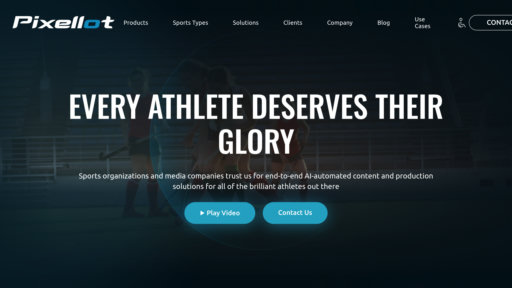 Pixellot - Producción automática de video deportivo con streaming y análisis - Logo