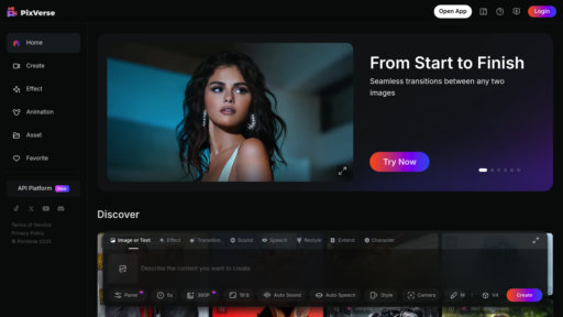 PixVerse AI - Crea videos animados desde texto e imágenes con múltiples estilos - Logo