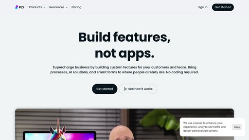 Ply - No-code platform for smart automation and workflow integration - Logo