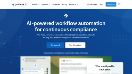 Process Street - Plataforma de gestión de procesos para flujos de trabajo automatizados - Logo